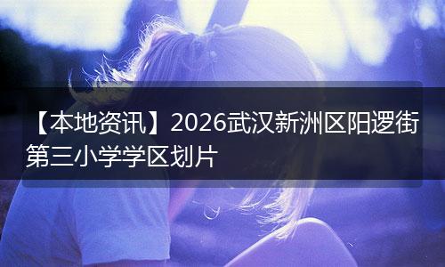 【本地资讯】2026武汉新洲区阳逻街第三小学学区划片