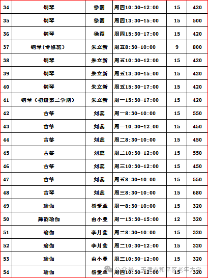 【本地资讯】天津市和平区老年大学2026年开学时间及上课地点